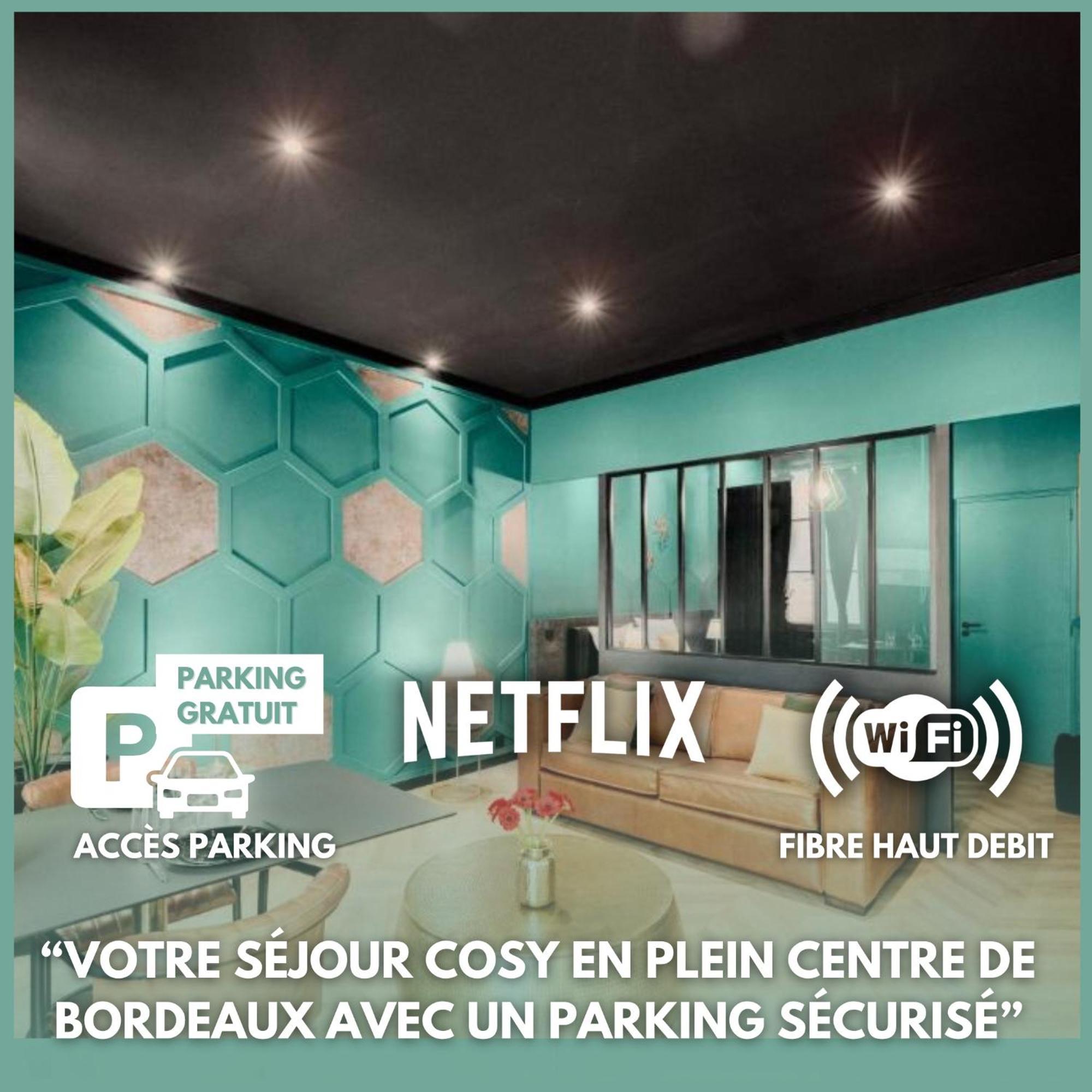 Free Parking - Self Checkin - Wifi - Netflix - City Center - Le Coste By SuperБордо Экстерьер фото