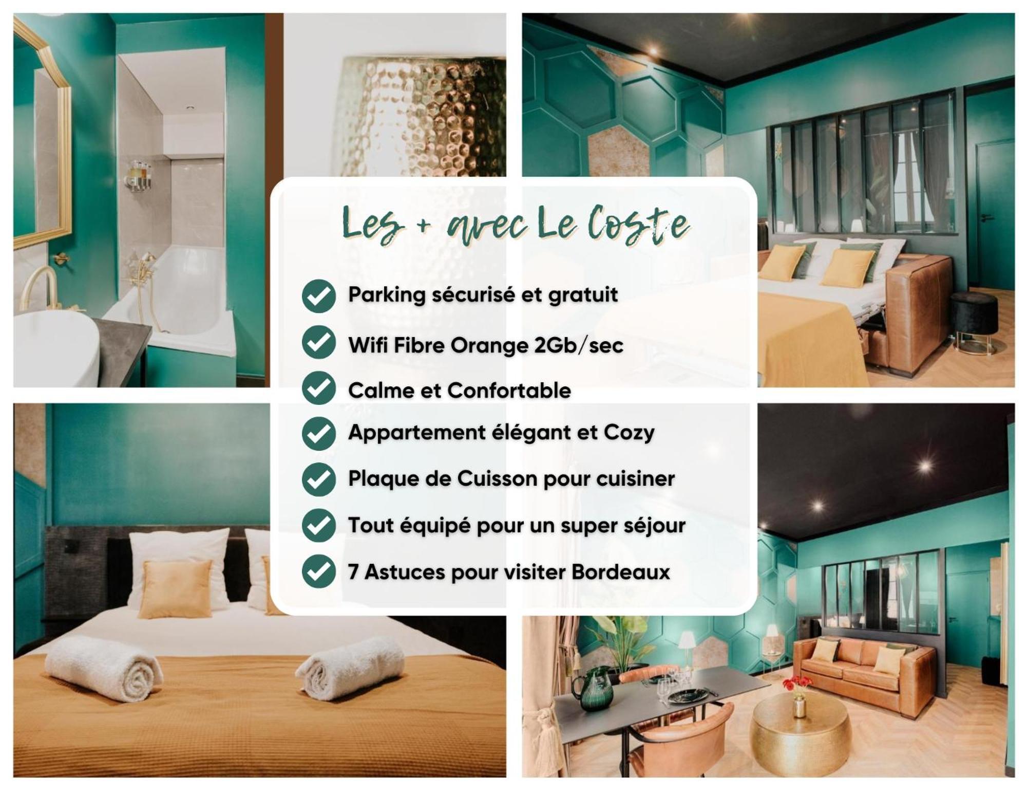 Free Parking - Self Checkin - Wifi - Netflix - City Center - Le Coste By SuperБордо Экстерьер фото